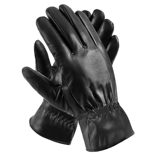Unisex Leather Winter Gloves