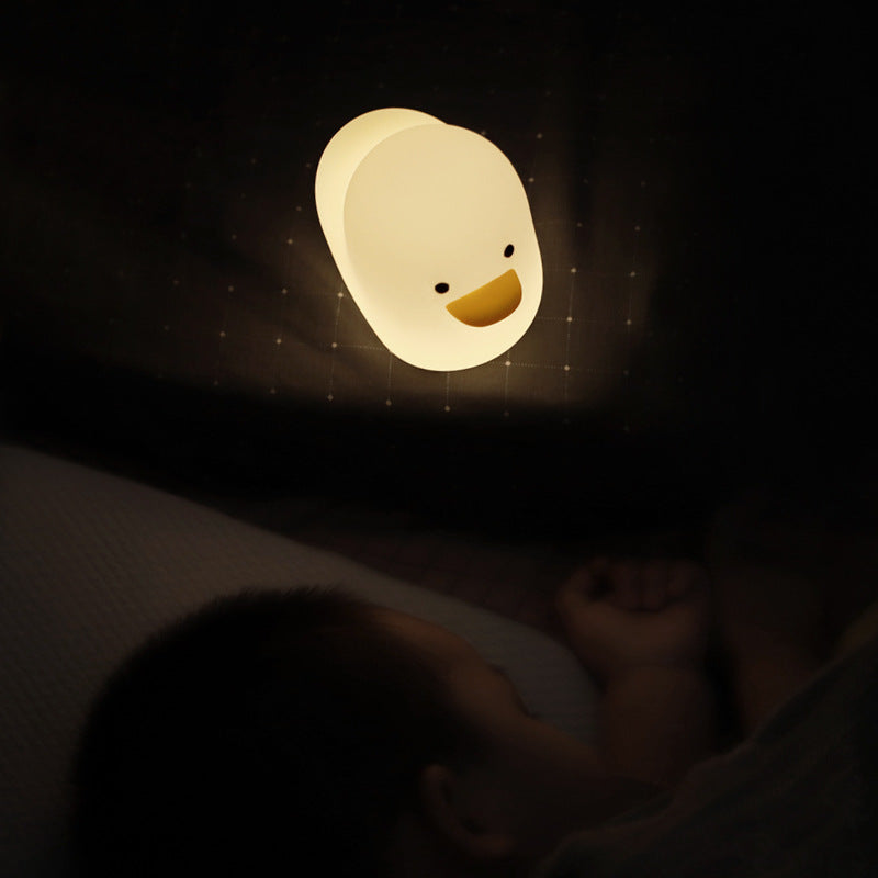 Lovely Cartoon Dull Duck Led Night Light
