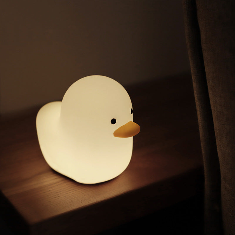 Lovely Cartoon Dull Duck Led Night Light